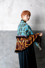 画像をギャラリービューアに読み込む, -TILE-　MOHIKANストール　col:ブラウン｜POLS（ポルス）
