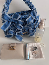 画像をギャラリービューアに読み込む, new denim ribbon bag｜ittoo（イットトゥー）
