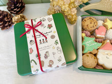 画像をギャラリービューアに読み込む, クリスマス缶（サンタトナカイ）｜studio chaleur +（スタジオシャルール）
