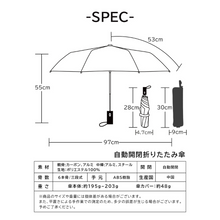 画像をギャラリービューアに読み込む, 形状安定雨傘　超撥水　自動開閉　Selfold【opera】｜KIZAWA（キザワ）
