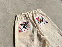 画像をギャラリービューアに読み込む, Rough pants (Bandana×Ivory)-ラフパンツバンダナ柄｜colorple（カラプル）
