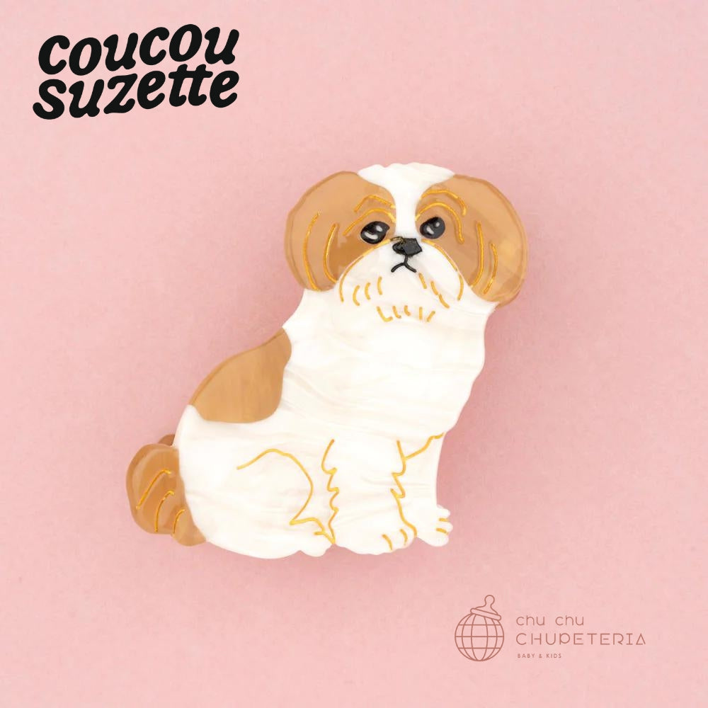 【Coucou Suzette】Shih tzu Hair Claw｜CHUPETERIA（チュペテリア）