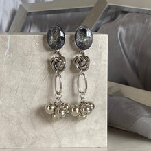 画像をギャラリービューアに読み込む, galassia -ガラッシア-　シルバー　2wayピアス・イヤリング　｜Nerofilo（ネロフィーロ）
