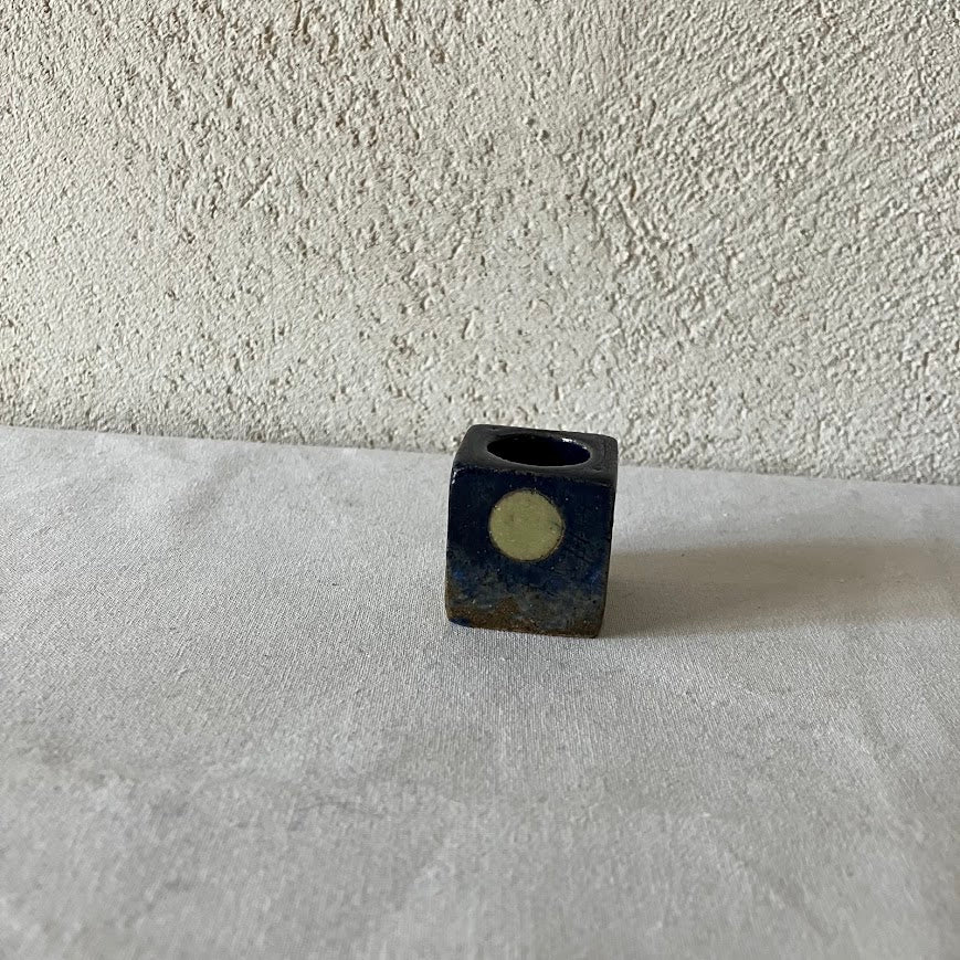 月と星の歯ブラシ立て ペン立て パロサント立て（陶器）｜とうげい