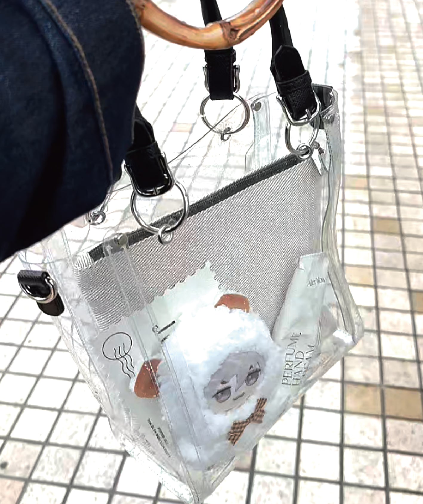 マーズリー MARSLY クリアバッグ Black 痛バ クリアバッグ（Black）｜MARSLY（マーズリー） – CHOOSEBASE SHIBUYA