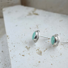 画像をギャラリービューアに読み込む, Emerald Valley turquoise pierce｜MARIA JEWELRY（マリアジュエリー）
