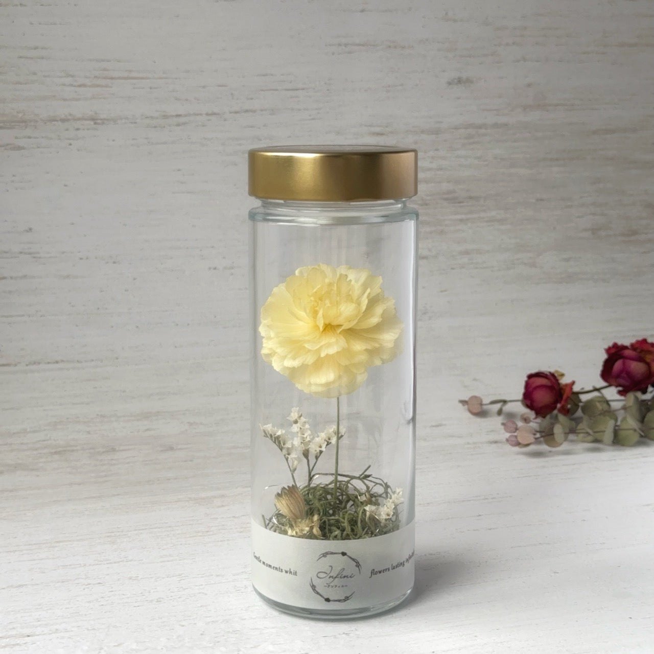 ラナンキュラスのボトルフラワー｜Infini（アンフィニ）