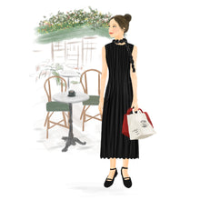 画像をギャラリービューアに読み込む, T-Prati 2　2Way 　Pratique Dress｜MONCOEUR（モンクール）
