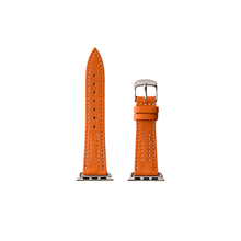 画像をギャラリービューアに読み込む, AppleWatch シェーブルレザーバンド(色：オレンジ)｜YUTORI（ユトリ）

