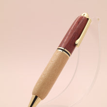 画像をギャラリービューアに読み込む, パープルハート×ナナミノキ　木軸シャーペン｜Wood Time Factory（ウッドタイムファクトリー）
