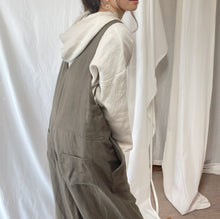 画像をギャラリービューアに読み込む, リネンパーカー　オフホワイト｜hachiko（ハチコ）
