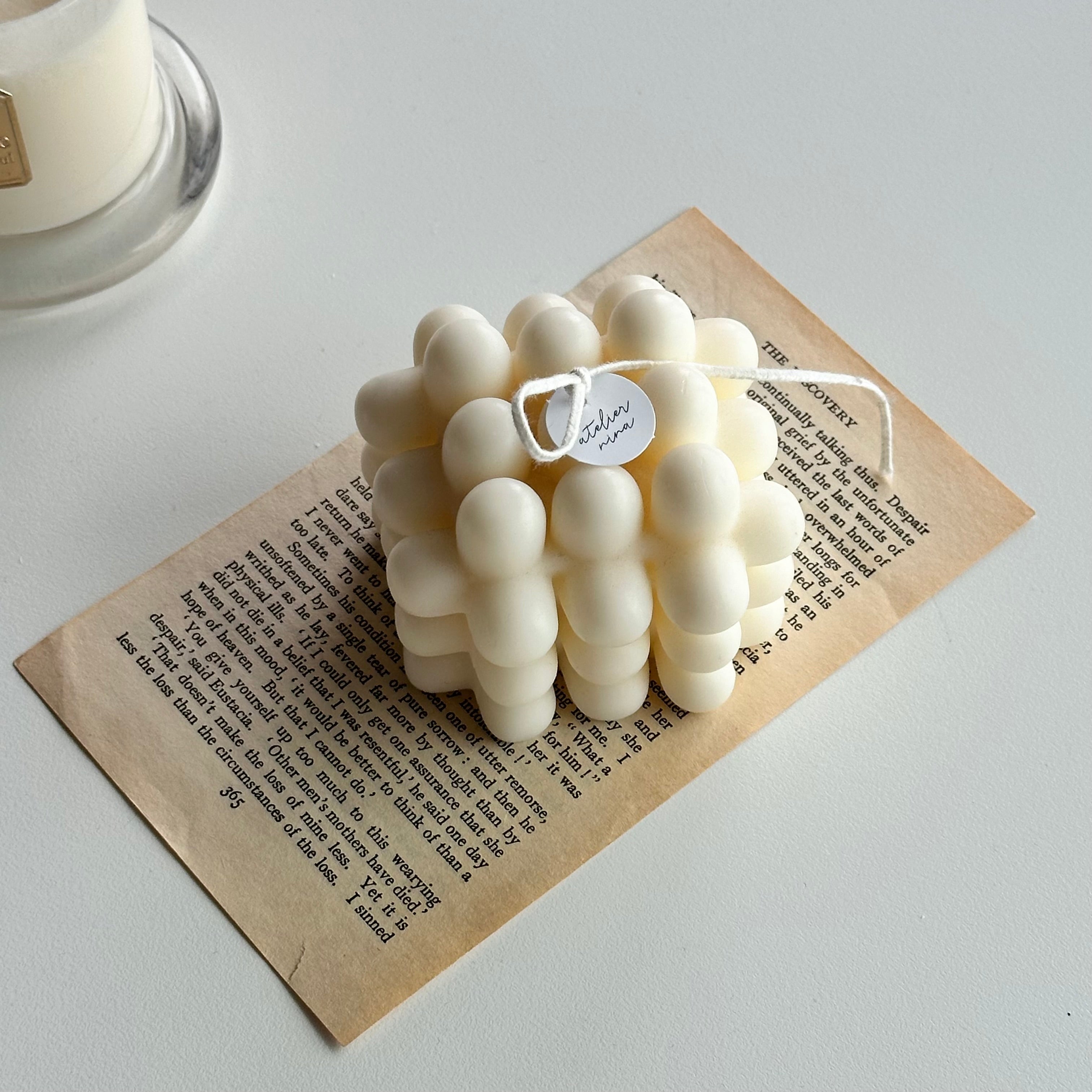 BUBBLE CUBE CANDLE｜ATELIER NINA（アトリエニイナ）