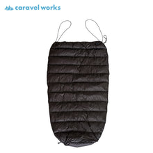 画像をギャラリービューアに読み込む, ハーフダウンシュラフ（Lower Body Sleeping Bag）｜caravel works（カラベルワークス）
