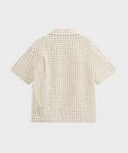 画像をギャラリービューアに読み込む, Fresh Check Seersucker Open-Collar Shirt (POPUP限定)｜MODE COMMUTER（モードコミューター）
