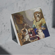 画像をギャラリービューアに読み込む, 【キャンバスアート】名画の中の柴犬たち｜yoshie moriuchi ARTWORKS（ヨシエモリウチアートワークス）
