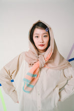 画像をギャラリービューアに読み込む, '極細コットン播州織ストール　Mサイズ　col:ベージュ(BEO)｜POLS（ポルス）｜POLS（ポルス）
