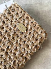 画像をギャラリービューアに読み込む, denim fringe ribbon phone holder / beige｜GONGON.crochet（ゴンゴンクロシェ）
