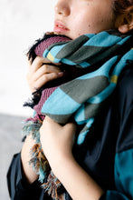 画像をギャラリービューアに読み込む, -TILE-　MOHIKANストール　col:ブラウン｜POLS（ポルス）
