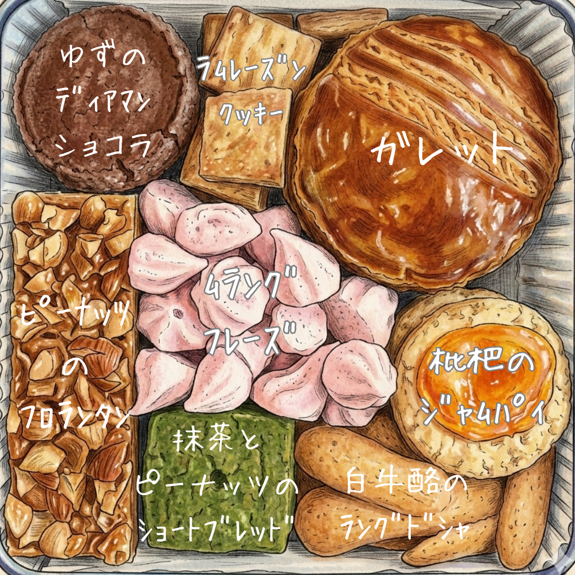 food edit Chiba限定】BOSOクッキー缶｜BOSO SWEETS（ボウソウスイーツ