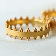 画像をギャラリービューアに読み込む, K18 アラビアンクラウンリング｜KAYO &amp; Coco Jewelry（カヨアンドココジュエリー）
