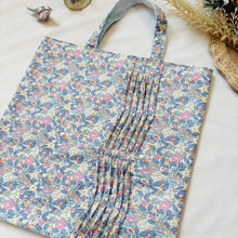 画像をギャラリービューアに読み込む, ウェーブタックトートバッグ（水色）｜Nikomatch（ニコマッチ）
