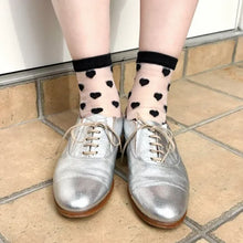 画像をギャラリービューアに読み込む, シースルーハートソックス｜sugar.C beauty（シュガーシービューティー）
