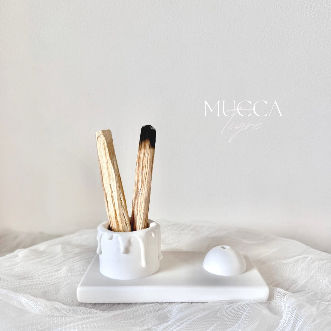 Incense Holder with melting pot｜Mucca x Tigre（ムッカティーグレ）