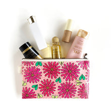 画像をギャラリービューアに読み込む, フラットポーチ Flat Pouch "Spreading LOVE flower” _ Heavenly Garden｜asugatic（アシュガティック）
