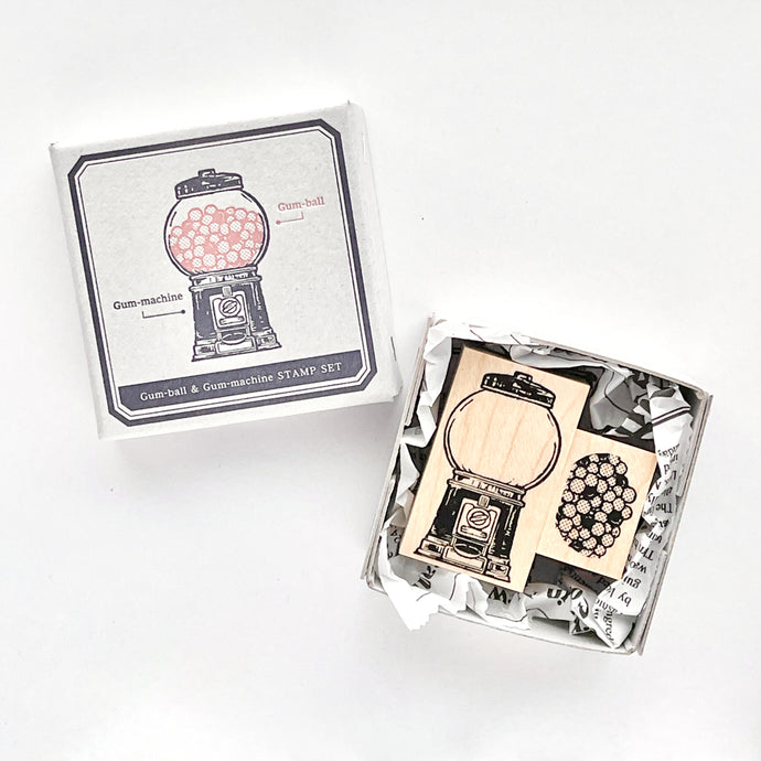 222 [ラバースタンプ]ガムボールマシンBOXセット｜222（ニィニィニ）