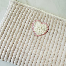 画像をギャラリービューアに読み込む, nubi heart pouch-sakurapink｜coco ange（ココアンジュ）
