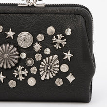 画像をギャラリービューアに読み込む, マルチスタッズがま口二つ折りウォレット｜perche（ペルケ）
