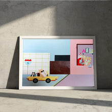 画像をギャラリービューアに読み込む, 柴犬boy&amp;柴犬girl　今日は勝負のデートの日。｜yoshie moriuchi ARTWORKS（ヨシエモリウチアートワークス）
