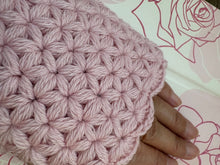 画像をギャラリービューアに読み込む, 桜のハンドウォーマー｜M'S  CROCHET（エムズクロシェット）
