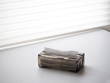 画像をギャラリービューアに読み込む, 露 -TSUYU- ティッシュケース ウェア すみ（グレー）｜ame（アメ）
