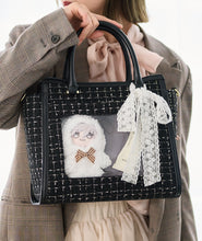 画像をギャラリービューアに読み込む, ツイードフラップバッグ（Black）｜MARSLY（マーズリー）
