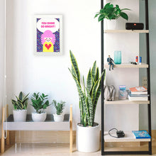 画像をギャラリービューアに読み込む, キャンバスプリント HEARTic GIRLs Canvas Print  “YOU SHINE SO BRIGHT!” 【期間限定】｜asugatic（アシュガティック）
