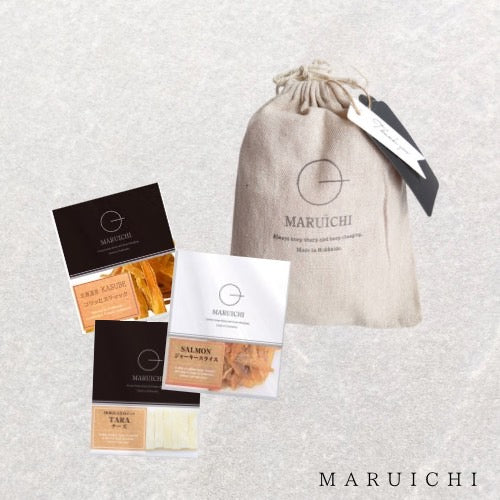 MARUICHI巾着おつまみセット｜MARUICHI SHOP（マルイチショップ）