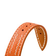 画像をギャラリービューアに読み込む, AppleWatch シェーブルレザーバンド(色：オレンジ)｜YUTORI（ユトリ）
