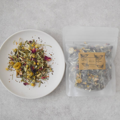 perché de serein original herb tea / relax (leaf 30g)｜perché de serein（ペルシェ　ドゥ　スラン）