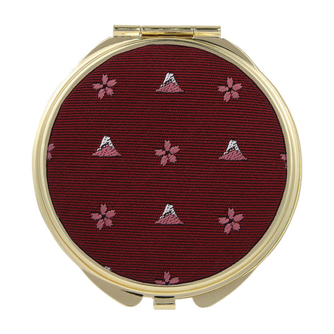 FORTUNA Tokyo コンパクトミラー 西陣織シルク手鏡 18. HOKUSAI｜FORTUNA Tokyo（フォーチュナトウキョウ）