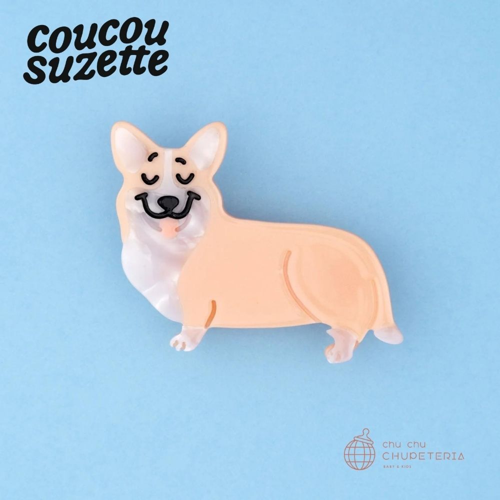 【Coucou Suzette】Corgi Hair Clip｜CHUPETERIA（チュペテリア）