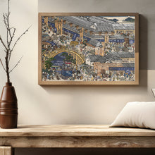 画像をギャラリービューアに読み込む, 江戸の柴犬、156匹が大集結したアートポスター｜yoshie moriuchi ARTWORKS（ヨシエモリウチアートワークス）
