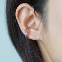 画像をギャラリービューアに読み込む, （Hawaiian）クロスイヤーカフ｜poonys（プーニーズ）
