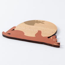 画像をギャラリービューアに読み込む, どうぶつの木製プレート＆コースター【かんがるー】｜Ten&amp;O
