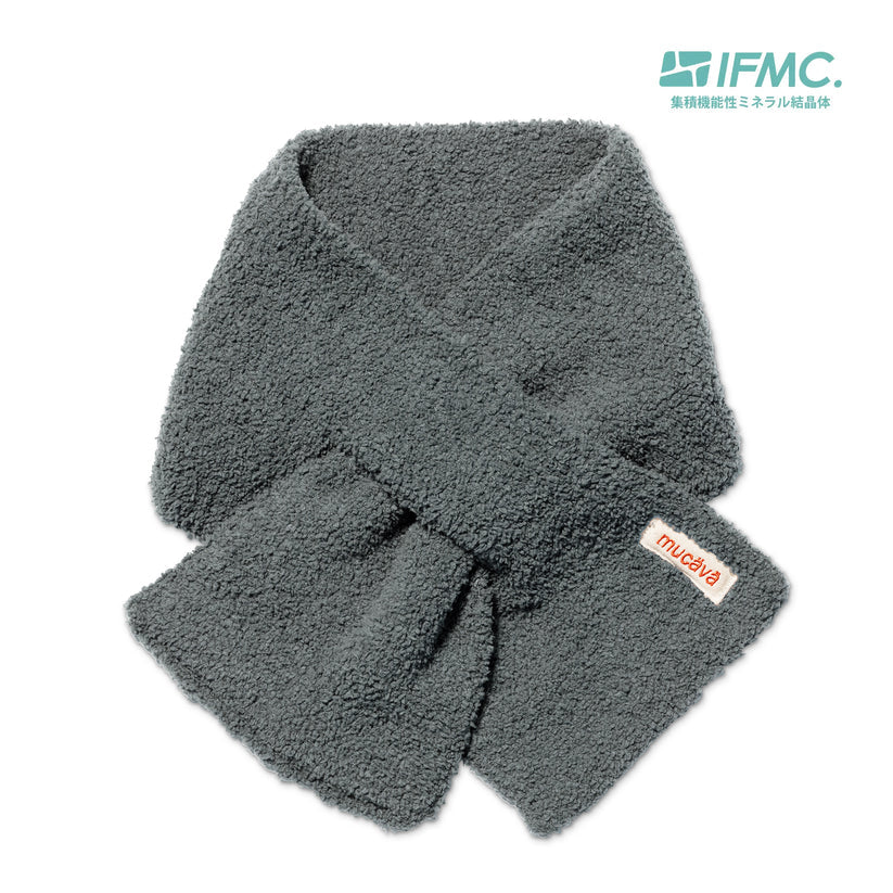 血行促進IFMC.モールニットマフラー｜mucava（ムカバ）