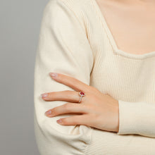 画像をギャラリービューアに読み込む, K18イエローゴールド 非加熱ピジョンブラッドルビー リング 1ct /s0541rpyg size12｜malvaceae（マルヴェセア）
