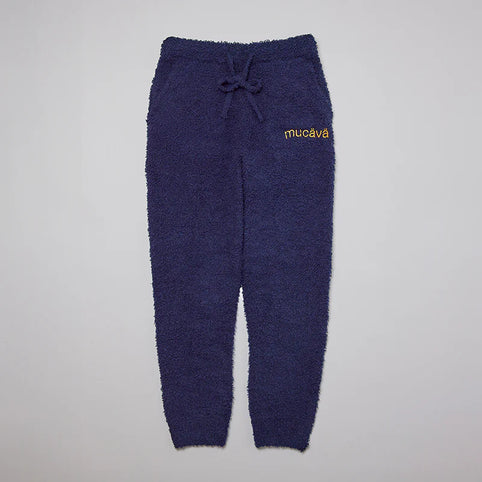 mucava 血行促進IFMC.モールニットジョガーパンツネイビー｜mucava（ムカバ）