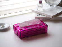 画像をギャラリービューアに読み込む, 露 -TSUYU- ティッシュケース ウェア あかね（ピンク）｜ame（アメ）
