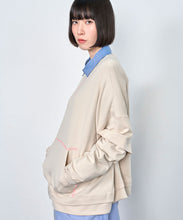 画像をギャラリービューアに読み込む, 【期間限定】カラーステッチ レイヤード ロングスリーブ Tシャツ｜Nora Lily（ノラリリー）
