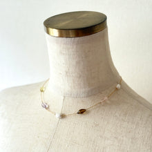 画像をギャラリービューアに読み込む, 淡水とパステルカラーの天然石ネックレス｜beads room mimo（ビーズルームミモ）
